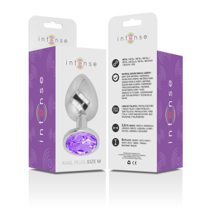 Intense Anal Toys Anaalplug met violette kristal, maat M Intense Anal Toys Anaalplug met violette kristal, maat M - Afbeelding 6