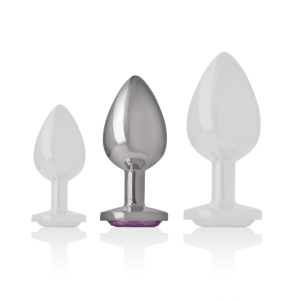 Intense Anal Toys Anaalplug met violette kristal, maat M Intense Anal Toys Anaalplug met violette kristal, maat M - Afbeelding 5