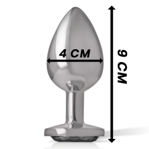 Intense Analplug mit Diamant-Juwel aus Metall, Größe L Intense Analplug mit Diamant-Juwel aus Metall, Größe L – Bild 4
