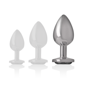 Intense Analplug mit Diamant-Juwel aus Metall, Größe L Intense Analplug mit Diamant-Juwel aus Metall, Größe L – Bild 5