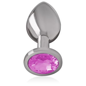 Intense anaalplug met roze kristal, maat S Intense anaalplug met roze kristal, maat S - Afbeelding 2