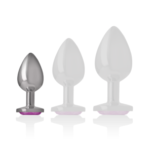 Intense anaalplug met roze kristal, maat S Intense anaalplug met roze kristal, maat S - Afbeelding 5
