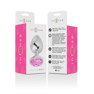 Intense anaalplug met roze kristal, maat S Intense anaalplug met roze kristal, maat S - Afbeelding 6