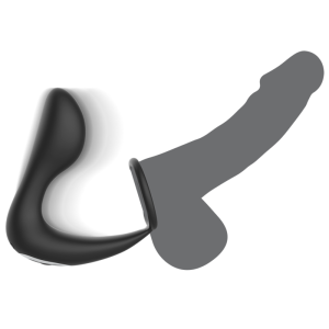 Black&silver Anale massager met afstandsbediening, oplaadbaar, siliconen zwart Black&silver Anale massager met afstandsbediening, oplaadbaar, siliconen zwart - Afbeelding 4