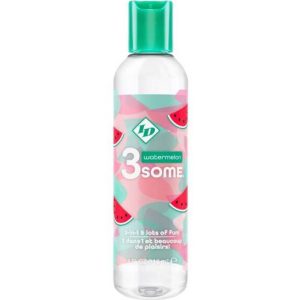 ID 3some Gleitmittel mit Wassermelonengeschmack 4 FL OZ ID 3some Gleitmittel mit Wassermelonengeschmack 4 FL OZ – Bild 1