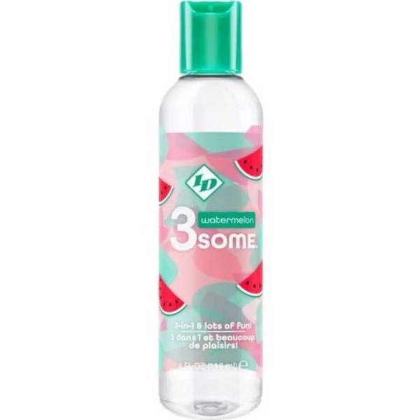 ID 3some Gleitmittel mit Wassermelonengeschmack 4 FL OZ