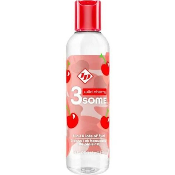 ID 3some Gleitgel mit Kirschgeschmack 4 FL OZ