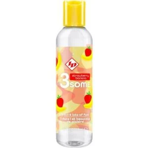 ID 3some Gleitmittel mit Erdbeer-Bananen-Geschmack 4 FL OZ