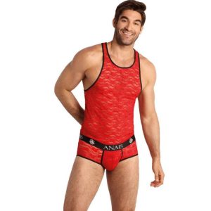 Anais MEN Accesories Spitzen-Top Brave XL rot Anais MEN Accesories Spitzen-Top Brave XL rot - Afbeelding 1