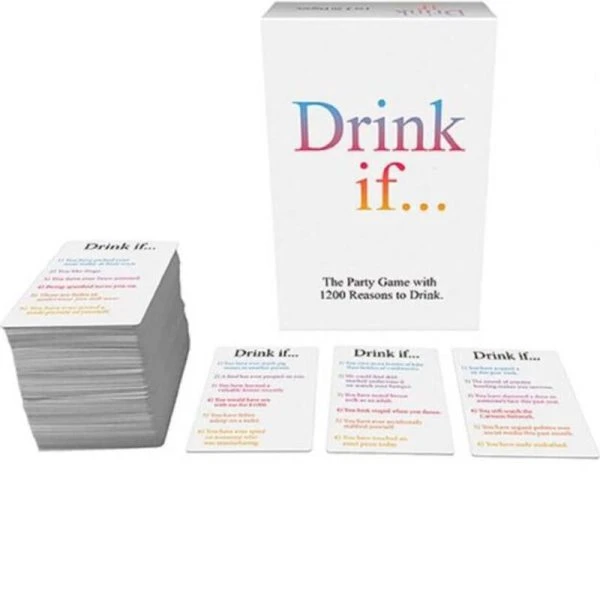Kheper Games Trinkspiel Trinken Wenn – Partyspiel mit 1200 Gründen
