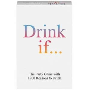 Kheper Games Drinking Game Drink If – Party Game with 1200 Reasons