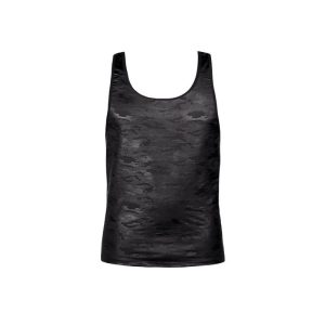 Anais MEN Accesories mouwloze elektro top S met military-print Anais MEN Accesories mouwloze elektro top S met military-print - Afbeelding 3