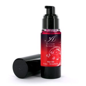 Extase Sensual verwarmende massageolie Aardbei 30 ml Extase Sensual verwarmende massageolie Aardbei 30 ml - Afbeelding 3