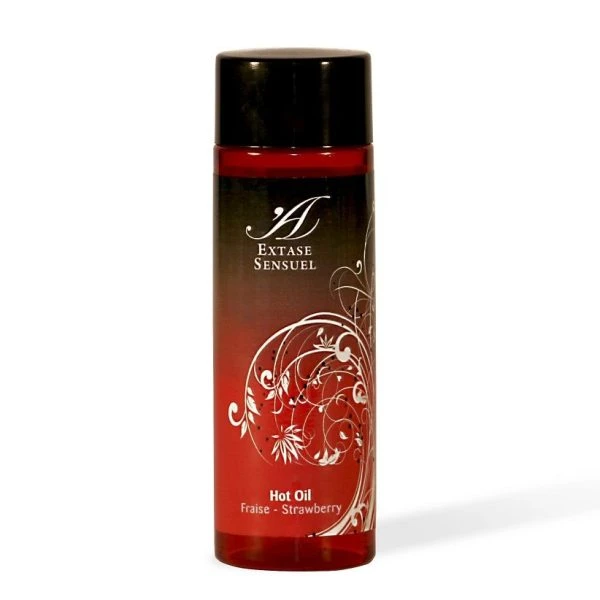 Extase Sensual Warm Stimulerende Massageolie Aardbei