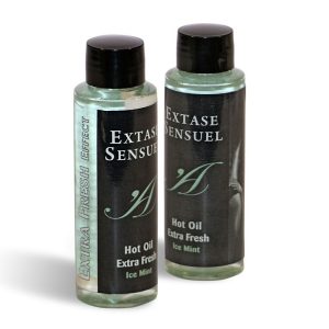 Extase Sensual Massageöl met Extra Fris IJs Effect Extase Sensual Massageöl met Extra Fris IJs Effect - Afbeelding 2