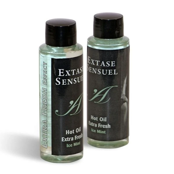 Extase Sensual Massageöl met Extra Fris IJs Effect