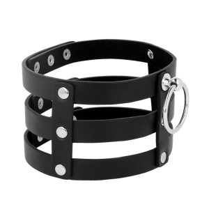 Coquette Accessories Fetish-halsband van vegan leer Desire Coquette Accessories Fetish-halsband van vegan leer Desire - Afbeelding 3