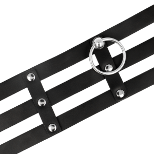 Coquette Accessories Fetish-halsband van vegan leer Desire Coquette Accessories Fetish-halsband van vegan leer Desire - Afbeelding 5