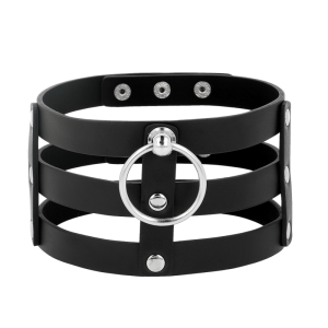 Coquette Accessories Fetish-halsband van vegan leer Desire Coquette Accessories Fetish-halsband van vegan leer Desire - Afbeelding 4