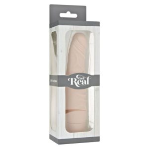 GET Real Mini Classic Slim Vibrator Skin – Natuurvibrator met aderen GET Real Mini Classic Slim Vibrator Skin – Natuurvibrator met aderen - Afbeelding 3