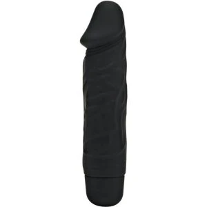 GET Real Mini Classic Vibrator Schwarz – Naturvibrator mit realistischen Details