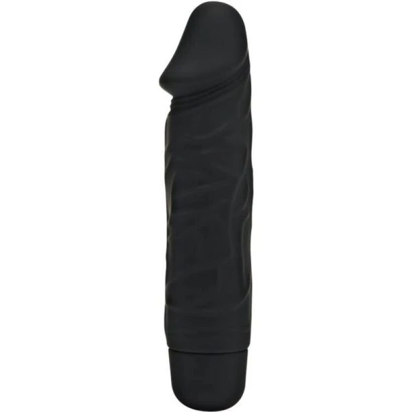 GET Real Mini Classic Vibrator Schwarz – Naturvibrator mit realistischen Details