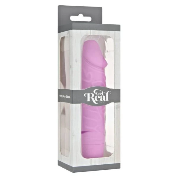 GET Real Mini Classic Vibrator Naturvibrator rosa