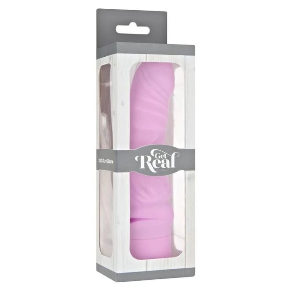 GET Real Mini Classic G-Punt-Vibrator met gebogen schacht, roze