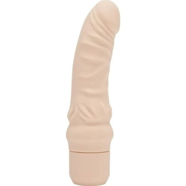 GET Real Mini Classic G-Spot Vibrator Skin – Naturvibrator met gebogen schacht