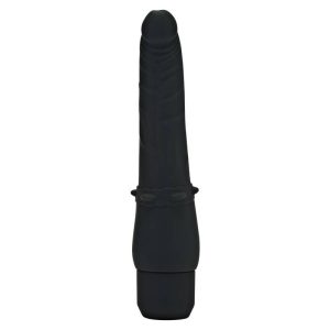 GET Real Silikon-Vibrator klassiek glad 17,5 cm zwart GET Real Silikon-Vibrator klassiek glad 17,5 cm zwart - Afbeelding 2