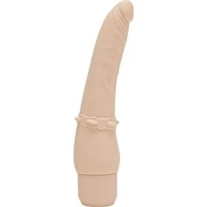 GET Real Klassischer glatter Silikon-Vibrator 17,5 cm