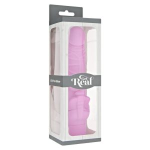 GET Real Classic Stim Vibrator met Clitorisstimulator Roze GET Real Classic Stim Vibrator met Clitorisstimulator Roze - Afbeelding 3