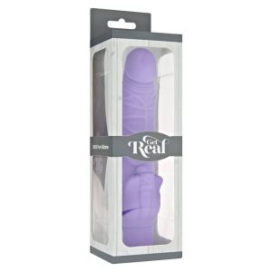 GET Real Classic Stim Vibrator met Clitoris-Stimulator Paars GET Real Classic Stim Vibrator met Clitoris-Stimulator Paars - Afbeelding 3