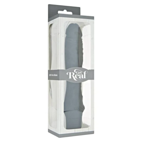 GET Real klassieke grote siliconen vibrator 24,9 cm