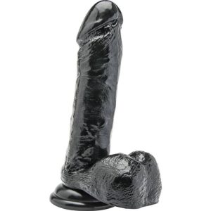 GET Real Dildo with black balls, natural shape GET Real Dildo with black balls, natural shape - Image 1
