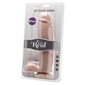 GET Real Dildo met ballen en afstandsbediening, PVC GET Real Dildo met ballen en afstandsbediening, PVC - Afbeelding 2