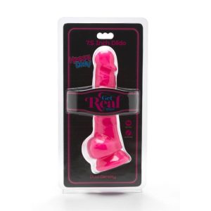GET Real Happy Dicks 19 cm Dildo with Balls, pink GET Real Happy Dicks 19 cm Dildo with Balls, pink - Image 2