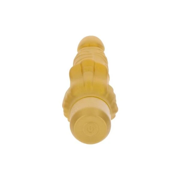 GET Real Gold Dicker Stim Vibrator mit Klitoris-Stimulator