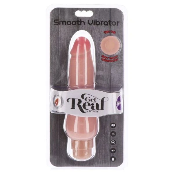 GET Real Dual Density Smooth Vibrator mit lebensechter Haptik