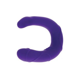 GET Real Vogue Mini Double Dong Doppeldildo aus Silikon lila GET Real Vogue Mini Double Dong Doppeldildo aus Silikon lila – Bild 4