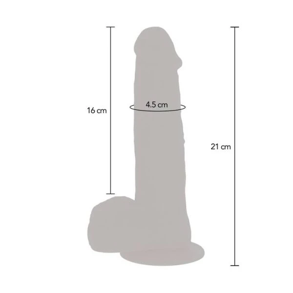 GET Real Rotierende Perlen Dildo mit Vibration und Saugbasis