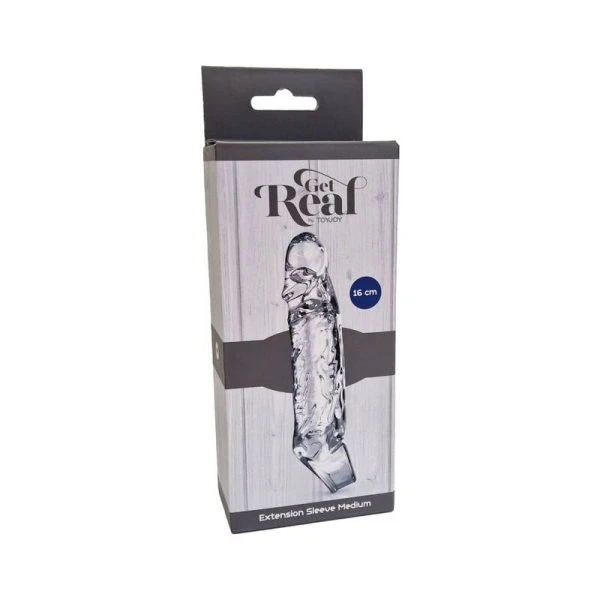 GET Real Verlängerungshülse Medium Transparent