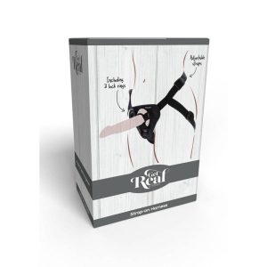 GET Real Strap-on-Gurt zwart met 3 siliconenringen GET Real Strap-on-Gurt zwart met 3 siliconenringen - Afbeelding 9
