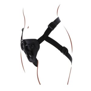GET Real Strap-on-Gurt zwart met 3 siliconenringen GET Real Strap-on-Gurt zwart met 3 siliconenringen - Afbeelding 4