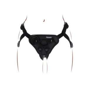 GET Real Strap-on-Gurt zwart met 3 siliconenringen GET Real Strap-on-Gurt zwart met 3 siliconenringen - Afbeelding 6