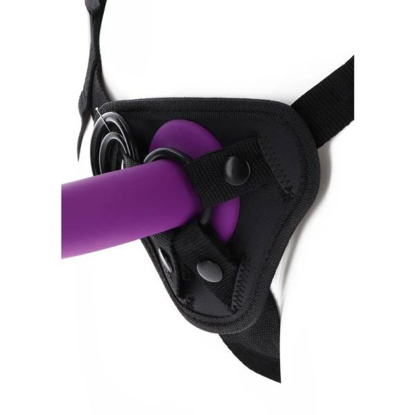 GET Real Strap-on-Gurt zwart met 3 siliconenringen GET Real Strap-on-Gurt zwart met 3 siliconenringen