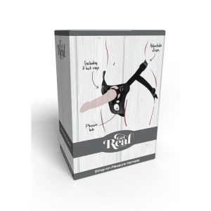 GET Real Strap-on-Geschirr mit 3 Silikonringen schwarz GET Real Strap-on-Geschirr mit 3 Silikonringen schwarz – Bild 9