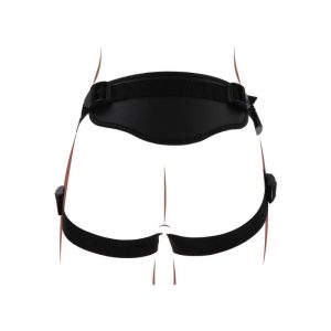 GET Real Strap-on-Gurt Deluxe zwart met 3 siliconenringen GET Real Strap-on-Gurt Deluxe zwart met 3 siliconenringen - Afbeelding 8