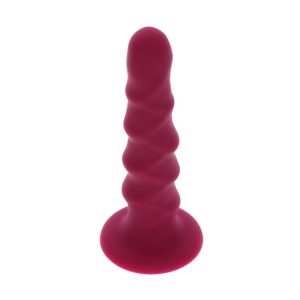 GET Real Silikon-Dildo Ribbed Dong 12 cm rood met zuignap GET Real Silikon-Dildo Ribbed Dong 12 cm rood met zuignap - Afbeelding 3