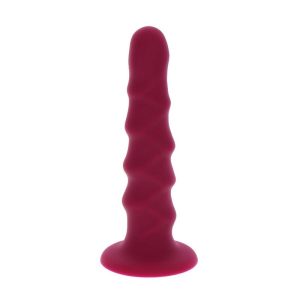 GET Real Silikon-Dildo Ribbed Dong 12 cm rood met zuignap GET Real Silikon-Dildo Ribbed Dong 12 cm rood met zuignap - Afbeelding 1